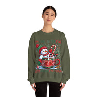 Im fine snowman Christmas sweatshirt