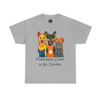 Furriends Come in All Colors Unisex Heavy Cotton Tee