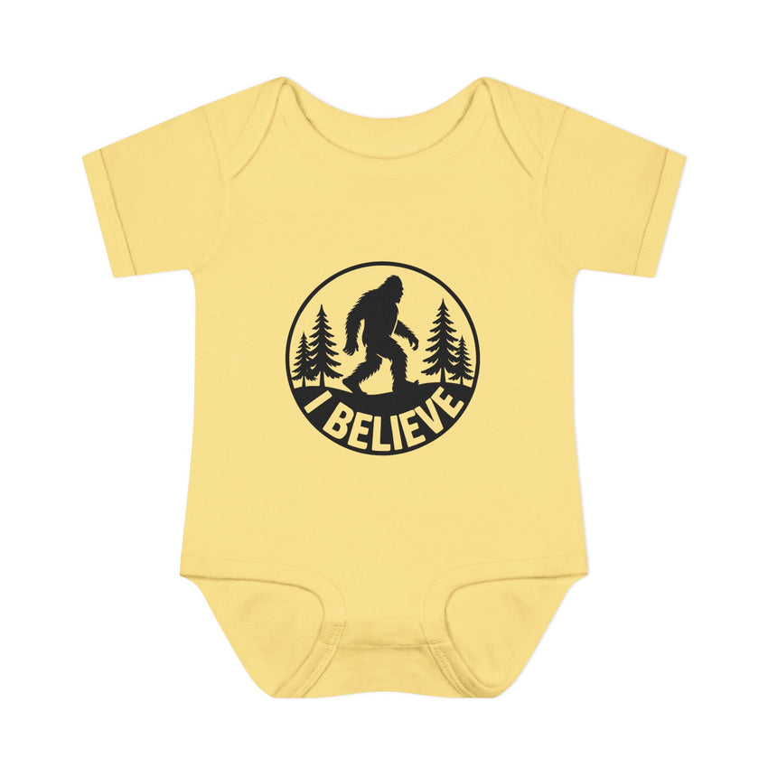 I Believe in Bigfoot Infant Bodysuit