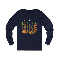 Outdoor Adventure Long Sleeve Tee - 'Hike' Graphic