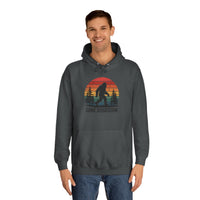 Retro Bigfoot Hoodie - "Gone Squatchin"