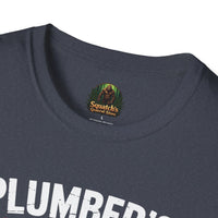 Plumber's Wife Funny Quote T-Shirt | Tradeswoman Spouse Shirt