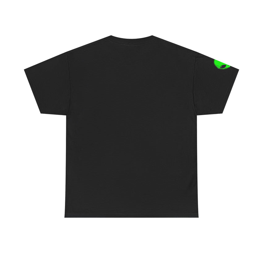 UFO Abduction Scene T-Shirt | Alien Spaceship Landscape Tee