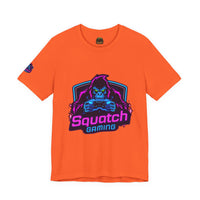 Squatch Gaming Logo Tee | Gamer Badge T-Shirt