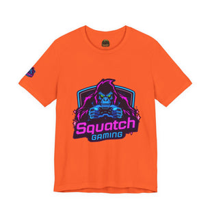 Squatch Gaming Logo Tee | Gamer Badge T-Shirt