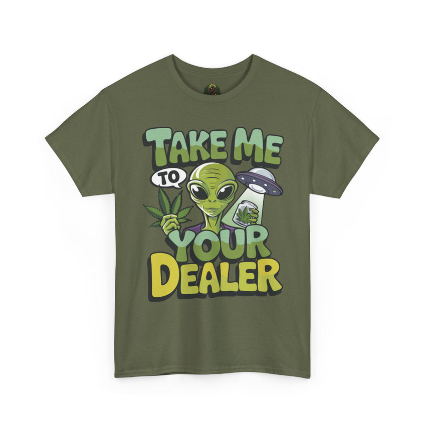 Alien Humor T-Shirt - Funny Graphic Tee for UFO Lovers
