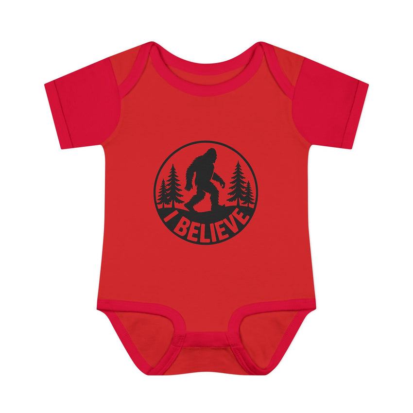 I Believe in Bigfoot Infant Bodysuit