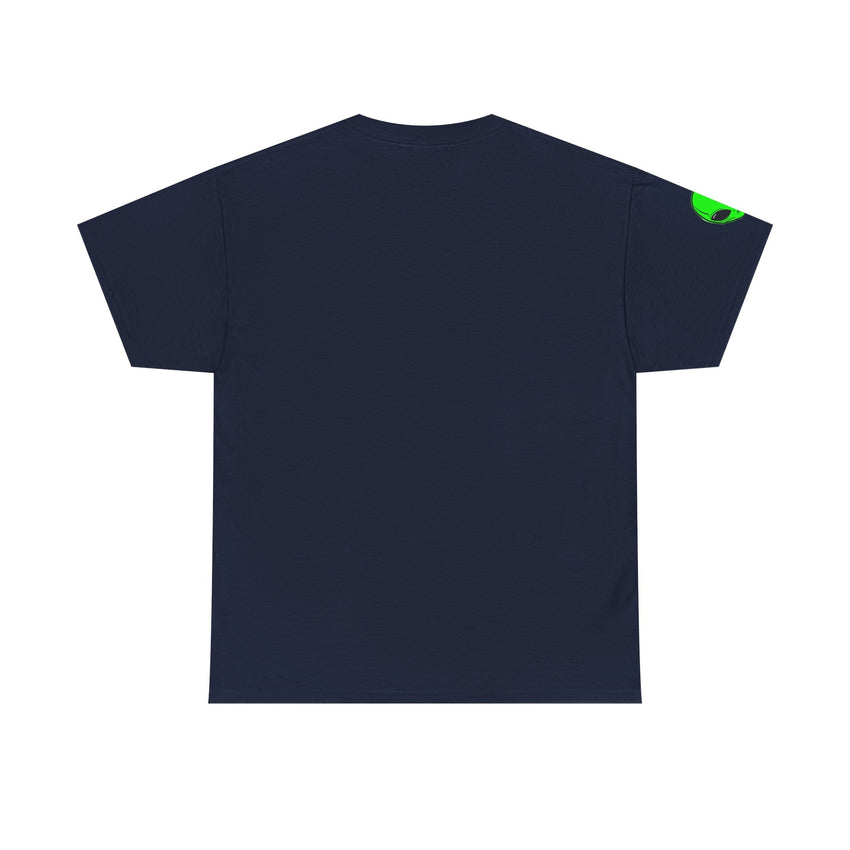 UFO Abduction Scene T-Shirt | Alien Spaceship Landscape Tee