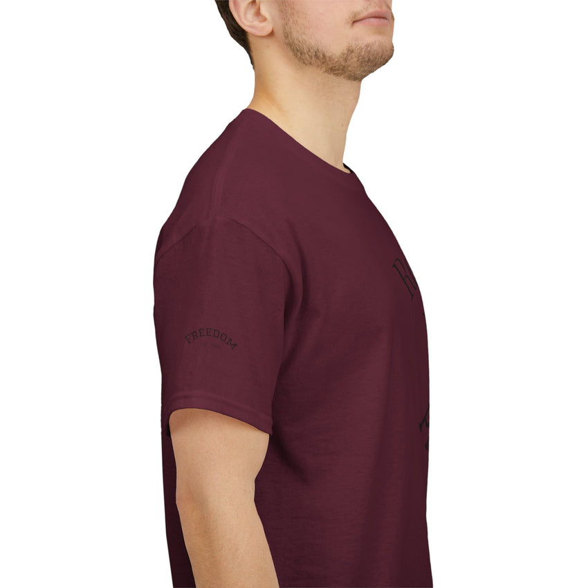 Retired Not My Problem Unisex Heavy Cotton Tee - Casual Comfort for Retirement Celebrations