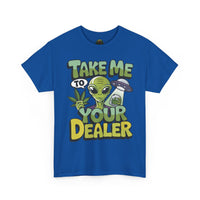 Alien Humor T-Shirt - Funny Graphic Tee for UFO Lovers