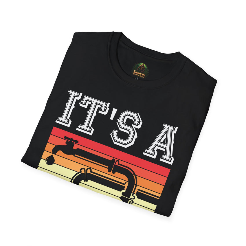 It's A Trap trumpet T-Shirt | Retro Striped Trombone Band Humor