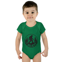 I Believe in Bigfoot Infant Bodysuit