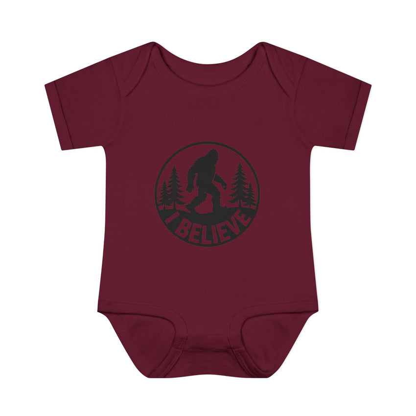 I Believe in Bigfoot Infant Bodysuit