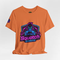 Squatch Gaming Logo Tee | Gamer Badge T-Shirt