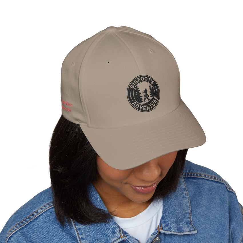 Bigfoot's Adventure Embroidered Cap