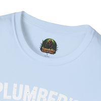 Plumber's Wife Funny Quote T-Shirt | Tradeswoman Spouse Shirt