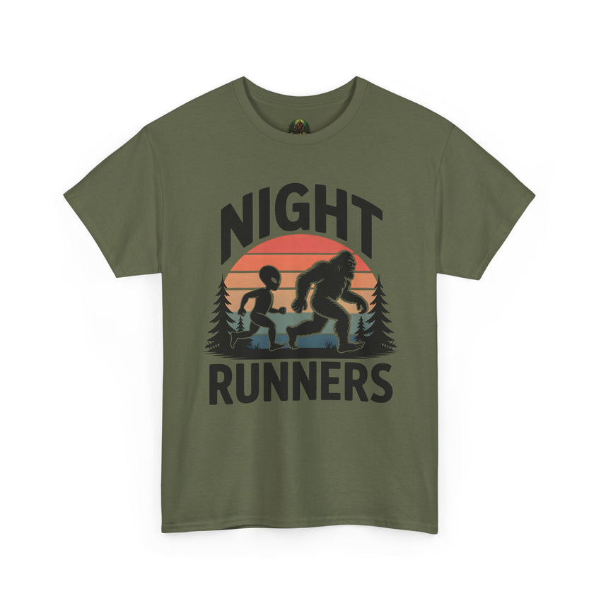 Night Runners Alien Unisex Cotton Tee