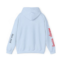 Proud Firefighter Hooded Sweatshirt  Unisex Heavy Blend