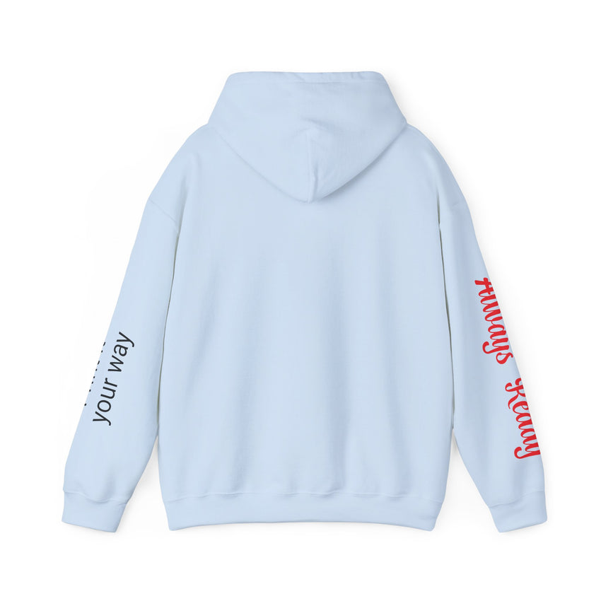 Proud Firefighter Hooded Sweatshirt  Unisex Heavy Blend