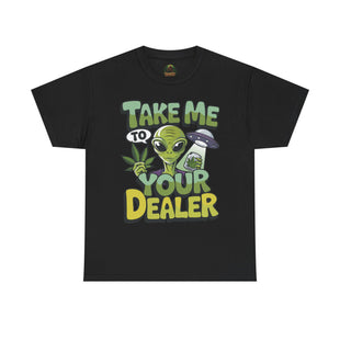 Alien Humor T-Shirt - Funny Graphic Tee for UFO Lovers