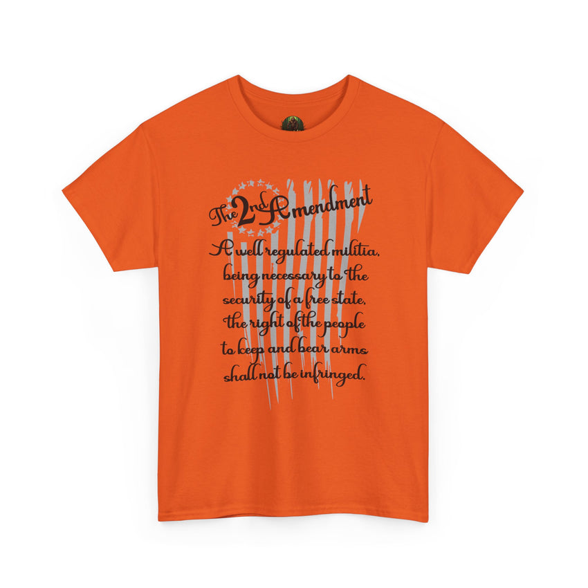 Second Amendment Unisex Heavy Cotton Tee Patriotic T-Shirt