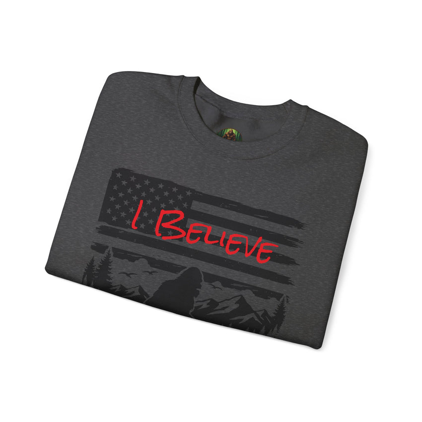 Bigfoot Believer Unisex Crewneck Sweatshirt