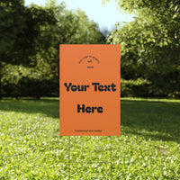 Customizable Plastic Yard Sign for Celebrations, Events, Birthdays, Announcements, or Home Decor