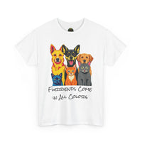 Furriends Come in All Colors Unisex Heavy Cotton Tee