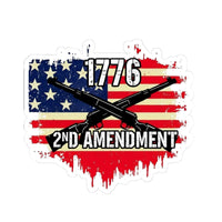 Patriotic 2nd Amendment Kiss-Cut Stickers - Reflect Your Rights