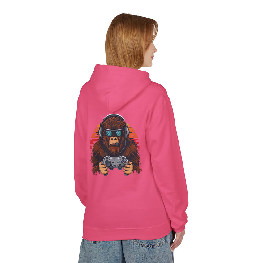 Gaming Ape Gamer Hoodie | Squatch Gaming Logo, Retro Controller
