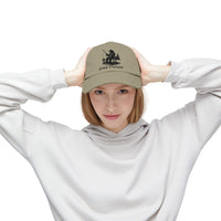 Gone Fishing Distressed Cap - Unisex Fishing Hat for Outdoor Enthusiasts