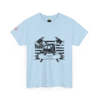 Proud Firefighter Tee, Unisex Heavy Cotton T-Shirt