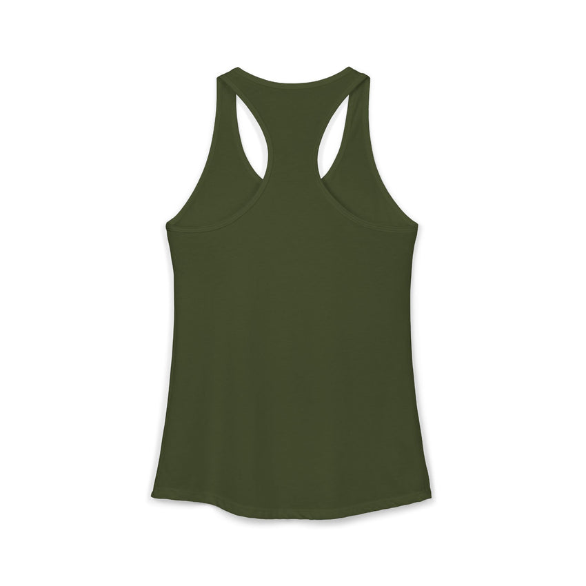 Pet Paw Print Tank Top | Paw Print Graphic Racerback Tank