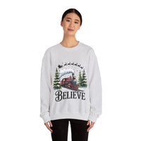 Believe in Santa train sweatshirt , Do you believe?
