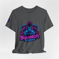 Squatch Gaming Logo Tee | Gamer Badge T-Shirt