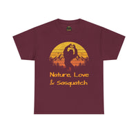 Nature,Love & Sasquatch Tshirt
