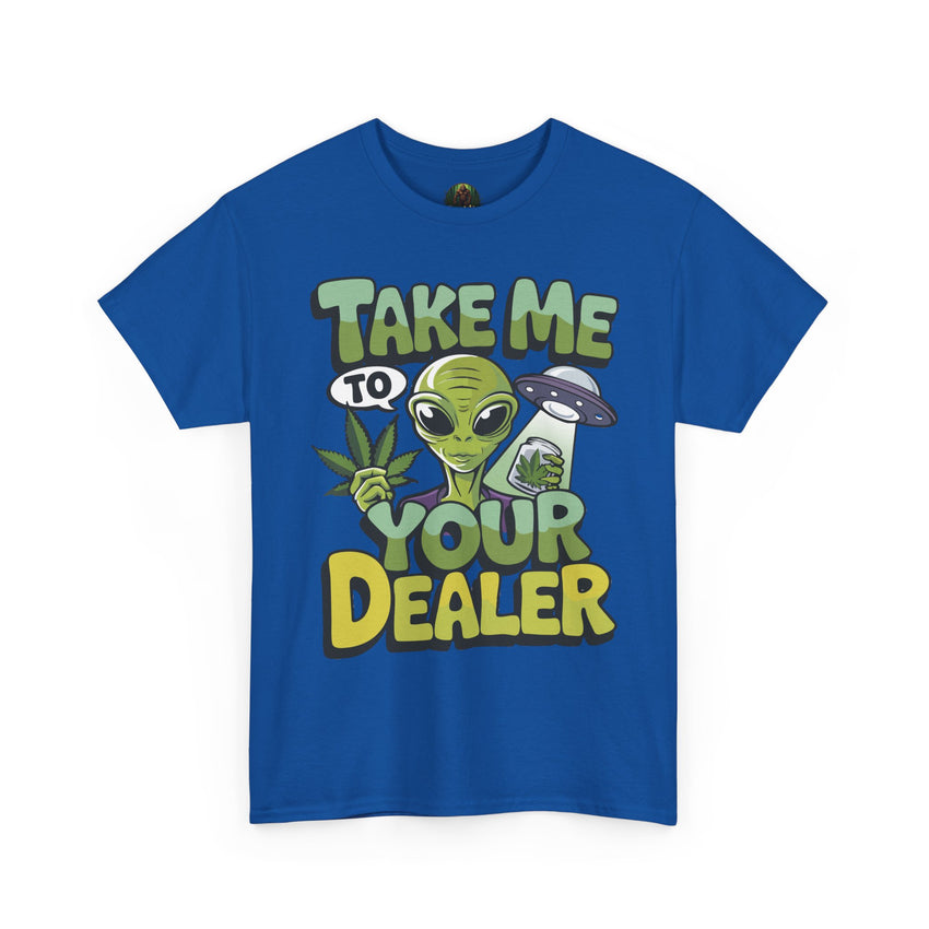 Alien Humor T-Shirt - Funny Graphic Tee for UFO Lovers