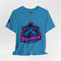 Squatch Gaming Logo Tee | Gamer Badge T-Shirt