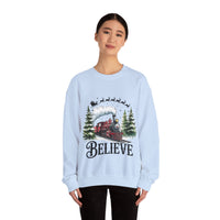 Believe in Santa train sweatshirt , Do you believe?