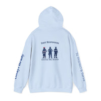 First Responders Unisex Hoodie - Honor, Support & Unite