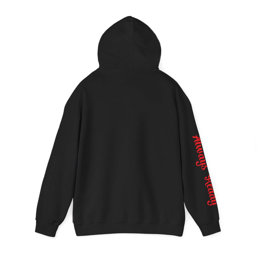 Proud Firefighter Hooded Sweatshirt  Unisex Heavy Blend