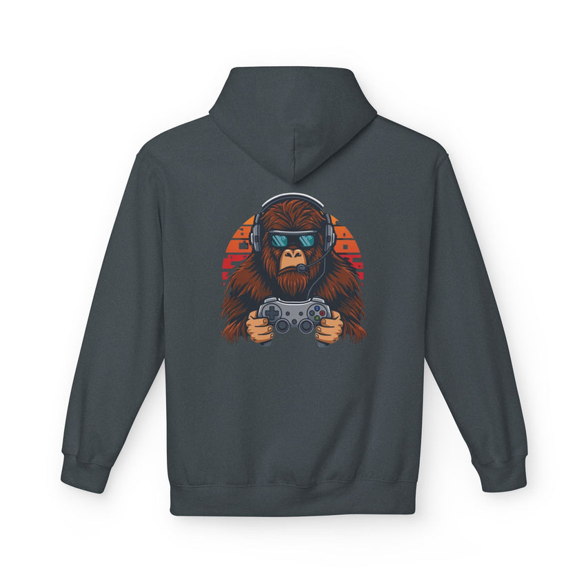 Gaming Ape Gamer Hoodie | Squatch Gaming Logo, Retro Controller