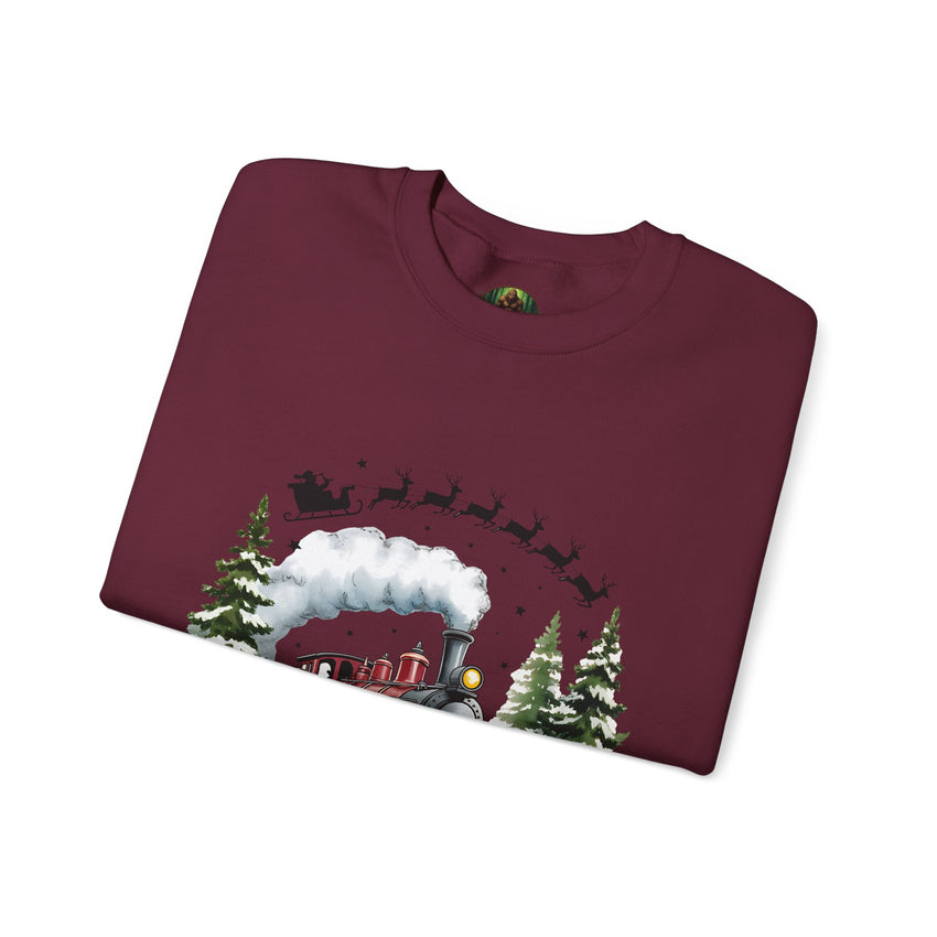 Believe in Santa train sweatshirt , Do you believe?