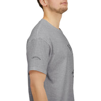 Retired Not My Problem Unisex Heavy Cotton Tee - Casual Comfort for Retirement Celebrations