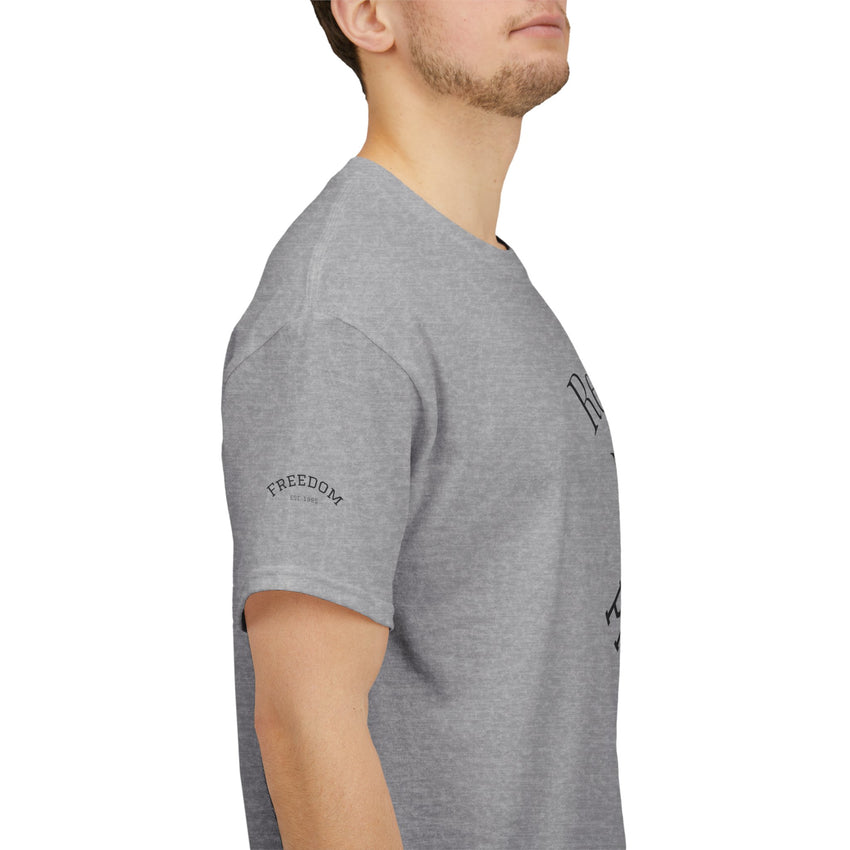 Retired Not My Problem Unisex Heavy Cotton Tee - Casual Comfort for Retirement Celebrations