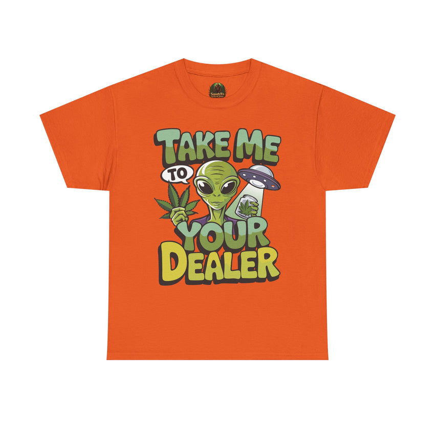 Alien Humor T-Shirt - Funny Graphic Tee for UFO Lovers