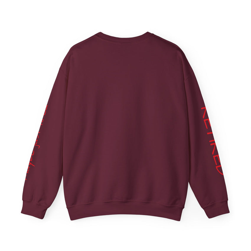 Retired Under New Management Crewneck Sweatshirt, Perfect Gift for Retirement, Funny Sweatshirt, Casual Wear, Retirement Party Essential