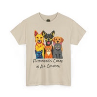 Furriends Come in All Colors Unisex Heavy Cotton Tee