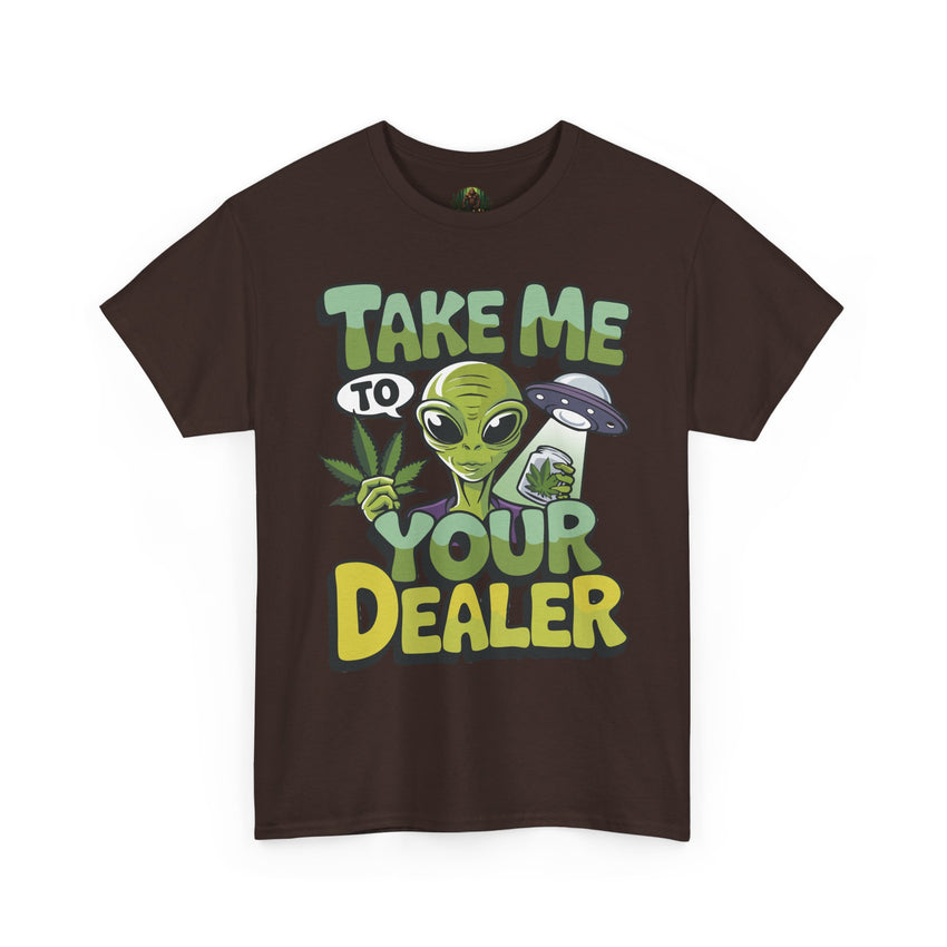 Alien Humor T-Shirt - Funny Graphic Tee for UFO Lovers