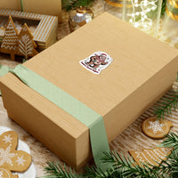 Santa's Secret Helper Kiss-Cut Stickers - Perfect for Holiday Cheer and Gifting